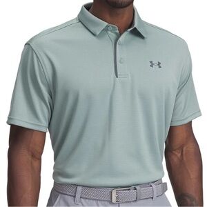 Under Armour Men's Tech Polo Shirt - Color: Silica Green